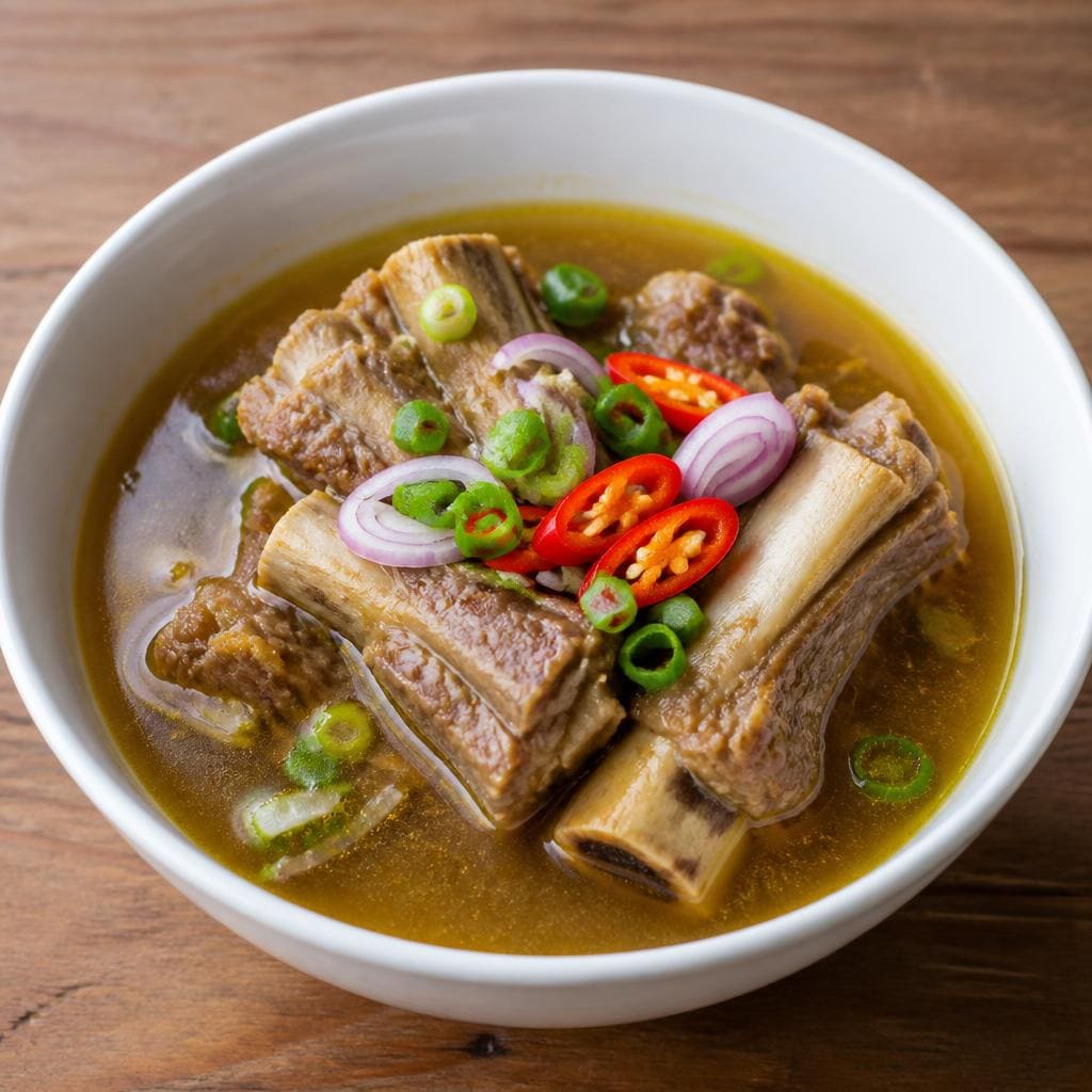 Asam - Asam Iga dari Sate Khas Senayan